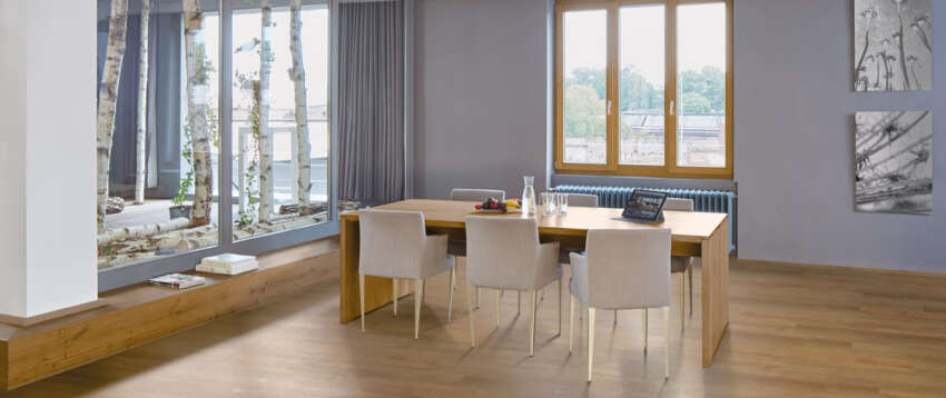 PVC-stroken-vloer-woonkamer-eetkamer-Amsterdam