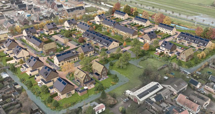 De Stolptuin in hoorn nieuwbouw